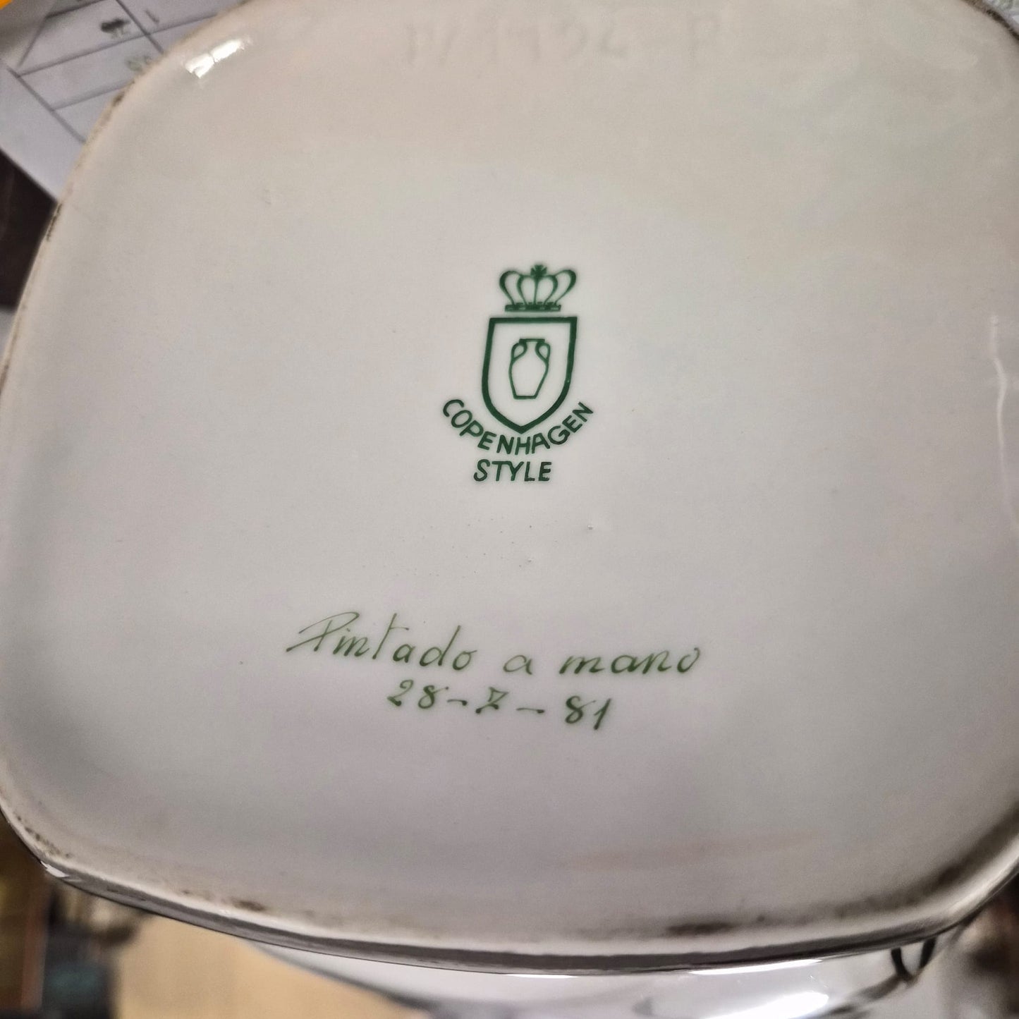 JARRON PORCELANA COPENHAGUE