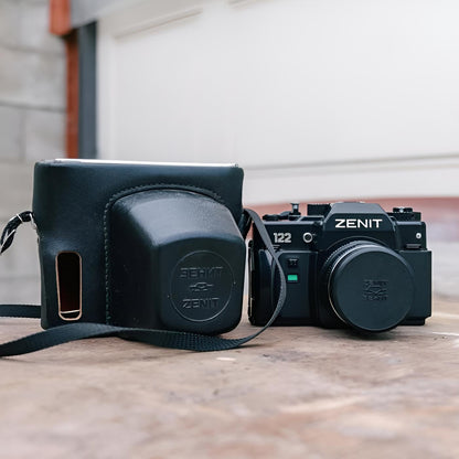 Cámara Zenit 122 + Estuche Original - Cámara Reflex Analógica de 35mm