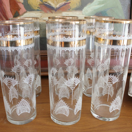 JUEGO DE VASOS VINTAGE