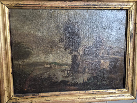 OLEO SOBRE LIENZO MONTADO EN TABLA