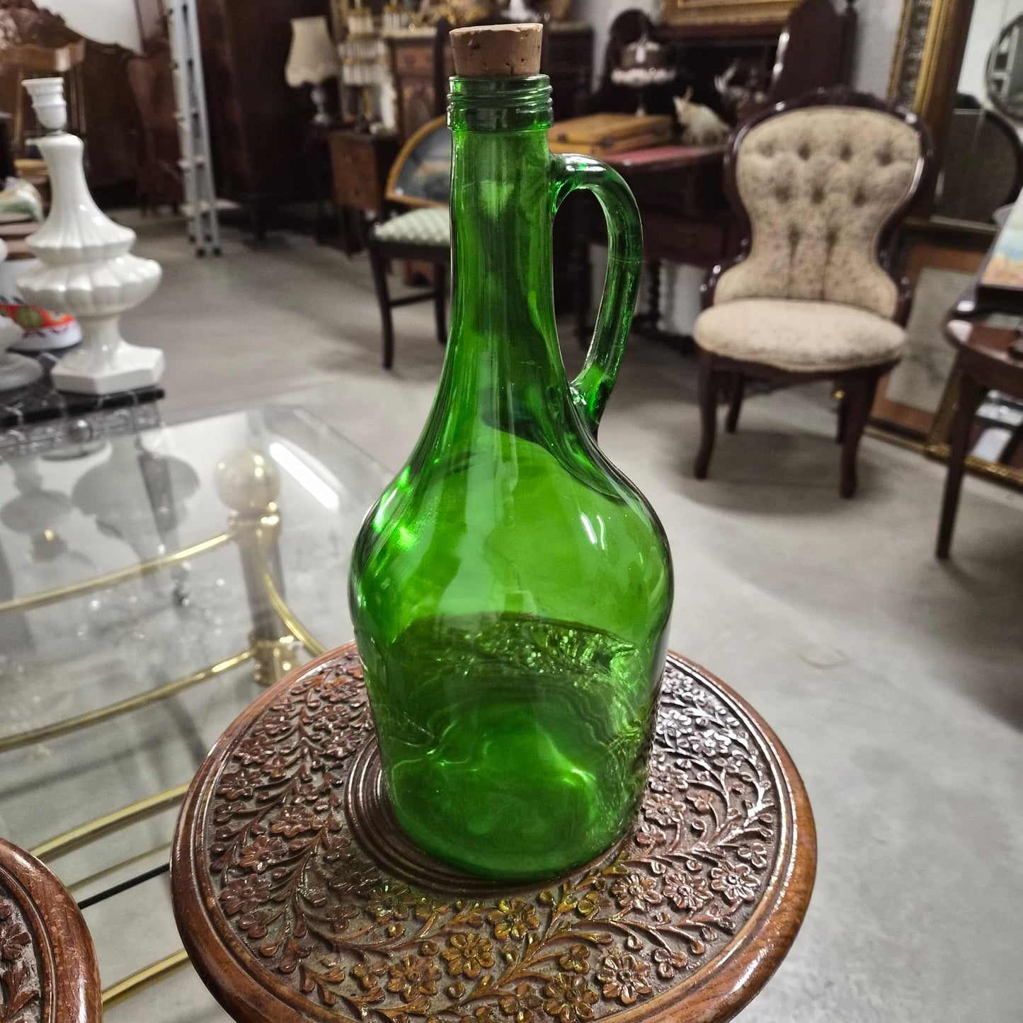 BOTELLA TIPO DAMAJUANA