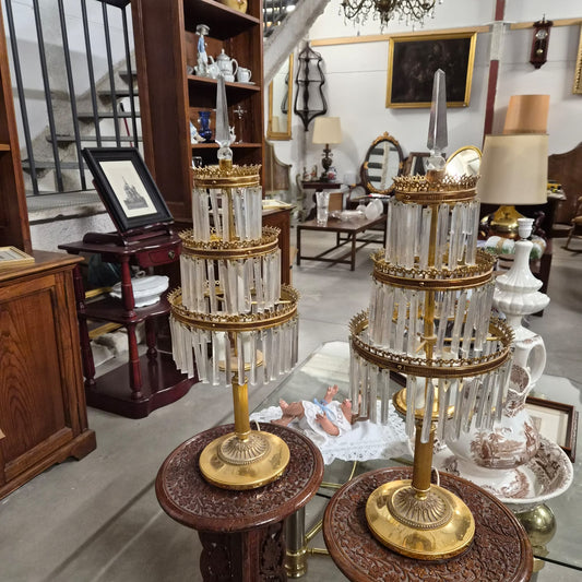 PAREJA DE LAMPARAS ESTILO IMPERI
