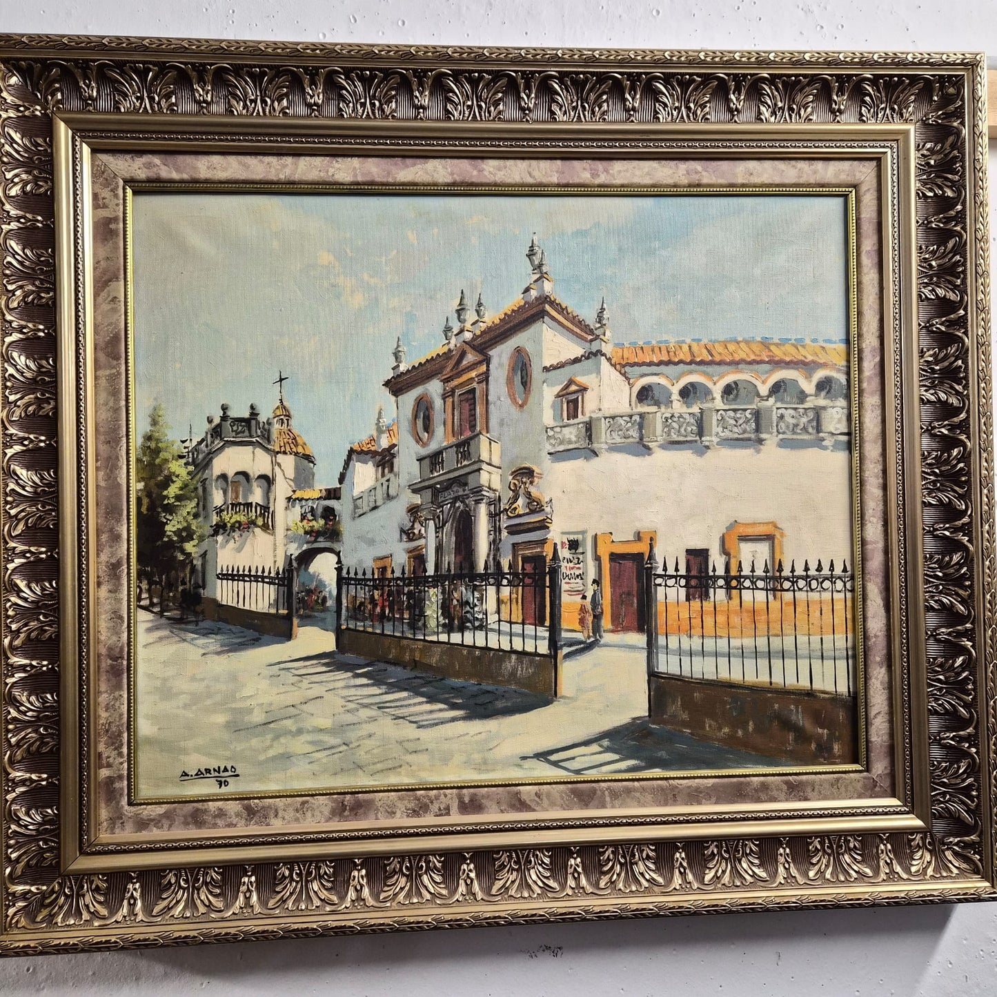 OLEO SOBRE LIENZO DE ANTONIO ARNAO