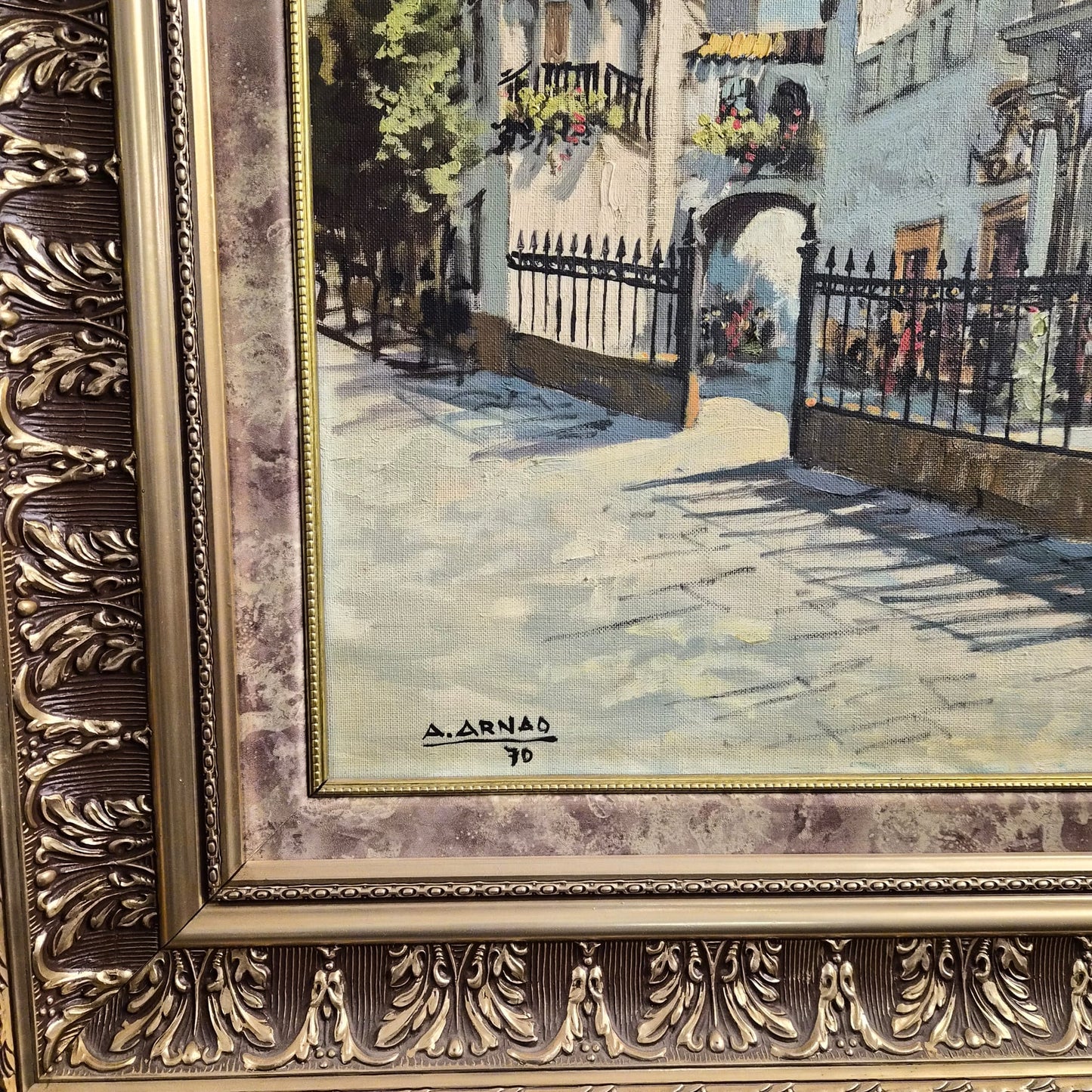 OLEO SOBRE LIENZO DE ANTONIO ARNAO