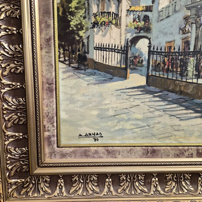OLEO SOBRE LIENZO DE ANTONIO ARNAO